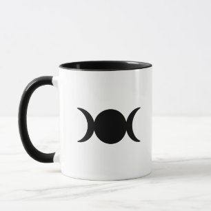 caneca da lua tripla    energia da deusa tripla