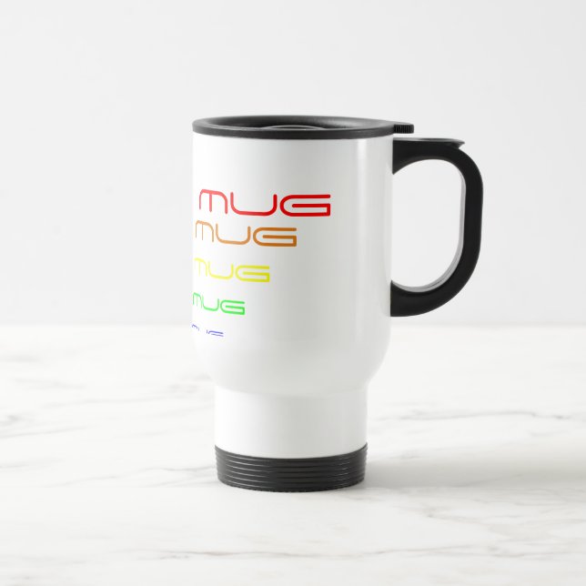 Caneca da mãe - cores do arco-íris (Direita)