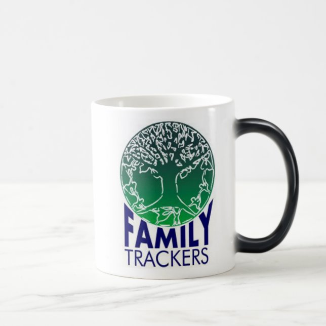 Caneca da mágica de FamilyTrackers (Direita)