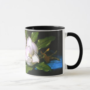 Caneca da magnólia do vintage