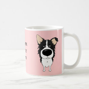 Caneca da mamã de border collie