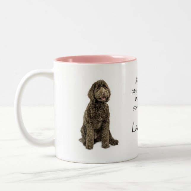 Caneca da mamã de Labradoodle (Esquerda)