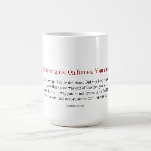 Caneca da maratona - você está funcionando na