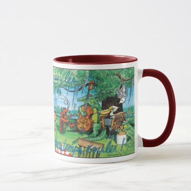 Caneca da música de Cajun (Direita)