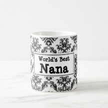 Caneca da Nana do mundo a melhor - estilo do