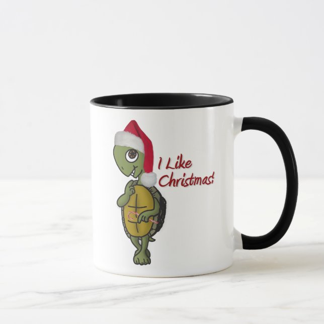 Caneca da Natal-Tartaruga (Direita)
