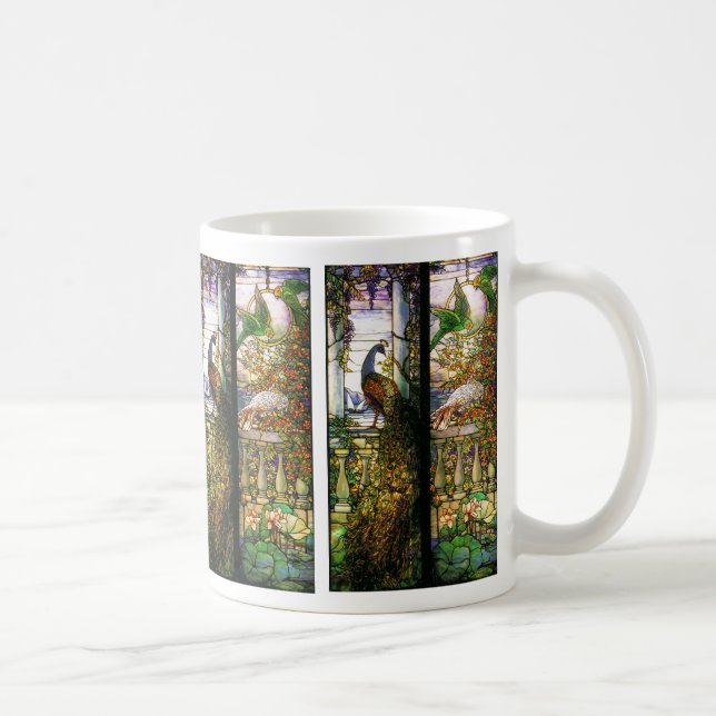 Caneca da natureza do vitral de Tiffany (Direita)