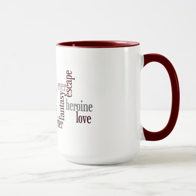 Caneca da novela romance (Direita)