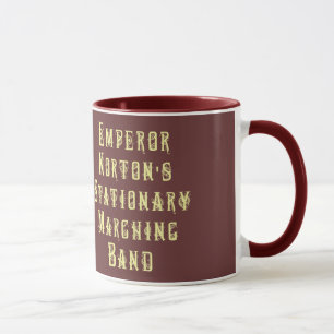 Caneca da obscuridade do logotipo de ENSMB