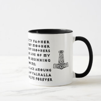 Caneca da oração de Viking