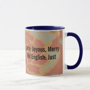 Caneca da origem do significado e do nome de