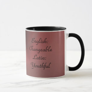 Caneca da origem do significado e do nome de Julia