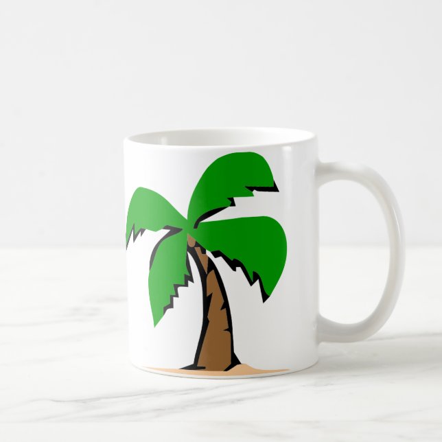 Caneca da palma da ilha (Direita)
