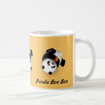 Caneca da panda do rolamento