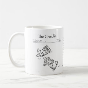 Caneca da patente de Greeblie