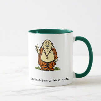 Caneca da paz de Buddha
