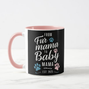 Caneca Da Pele Mamãe à Bebê Mamãe no Est 2025 Gato Mãe