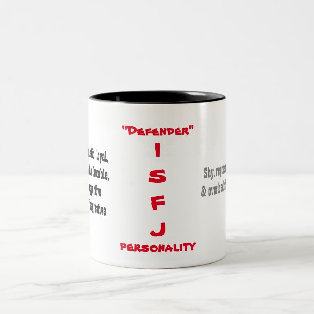 Caneca da personalidade de ISFJ (Centro)