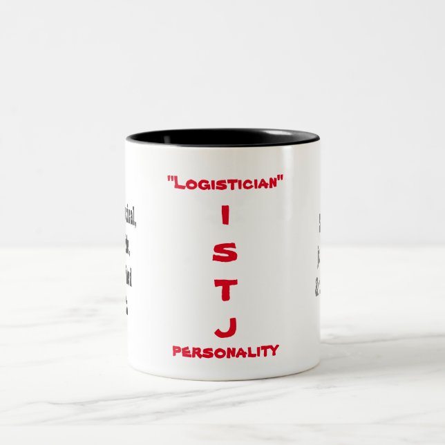 Caneca da personalidade de ISTJ (Centro)