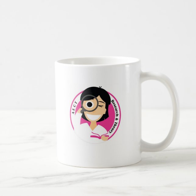 Caneca da pesquisa e da teoria de AECT - fêmea (Direita)