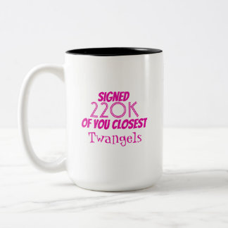 Caneca da petição da caixa de P.O. de Angie