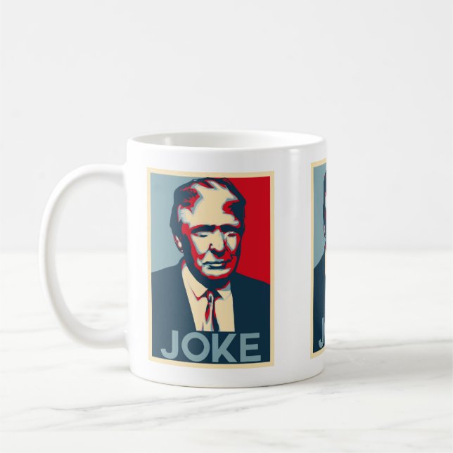 Caneca da PIADA de Donald Trump (Esquerda)
