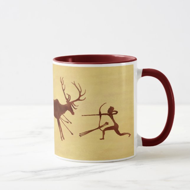 caneca da pintura de caverna de EatAnimals.com (Direita)