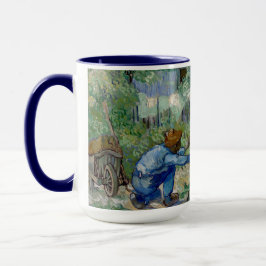 Caneca da Pintura "Primeiros Passos" de Van Gogh