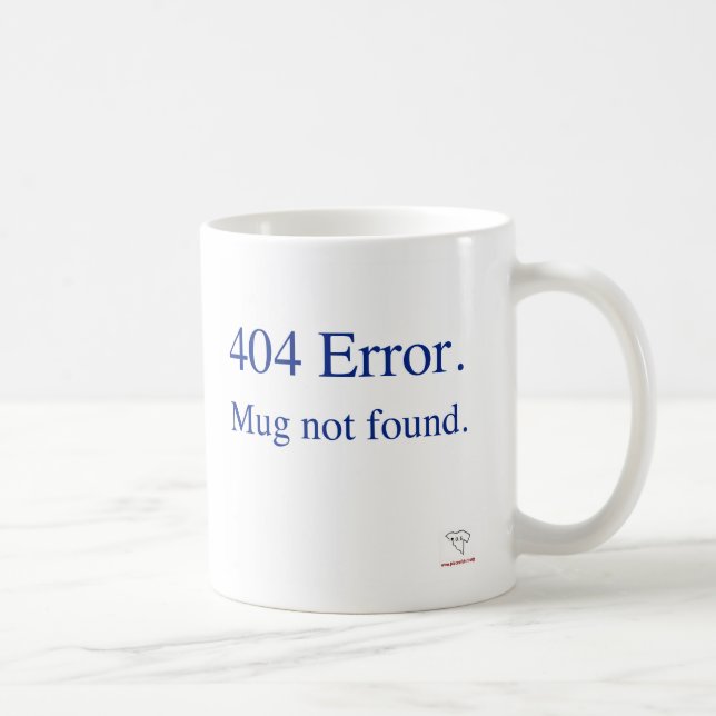 CANECA da planície do erro 404 (Direita)