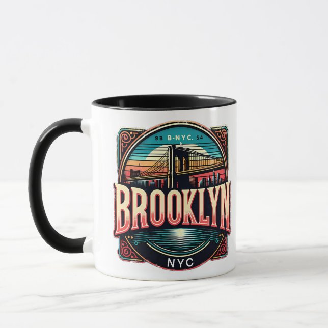 Caneca da Ponte de Brooklyn  (Esquerda)