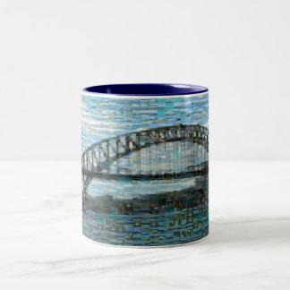 Caneca da ponte de porto de Sydney (mosaico)