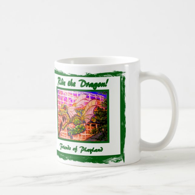 Caneca da porta copos do dragão (Direita)