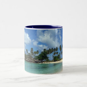 Caneca da praia da República Dominicana