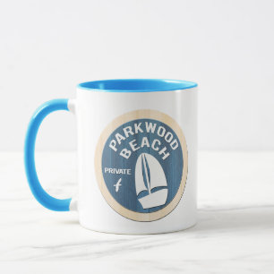 Caneca da praia de Parkwood