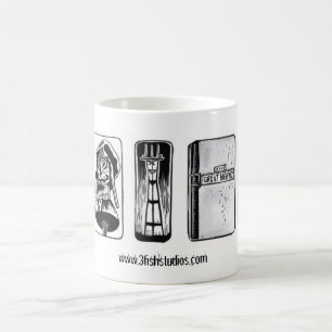 Caneca da praia do oceano