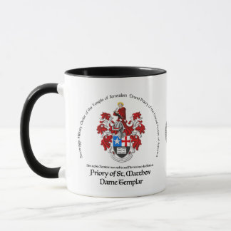 Caneca da Prioresa de S. Mateus/SMOTJ Dama Templár