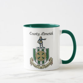 Caneca da quintilha jocosa do condado