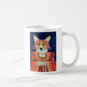 Caneca da rainha do Corgi de Galês do Pembroke