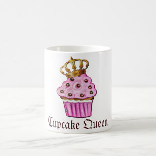 Caneca da rainha do cupcake
