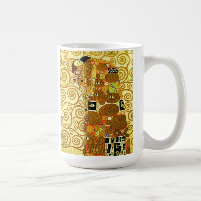 Caneca da realização de Gustavo Klimt (Direita)