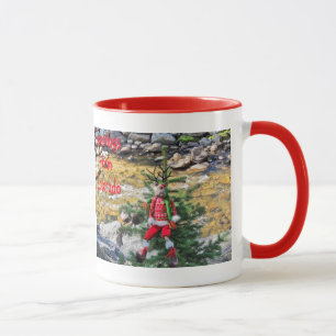 Caneca da rena do feriado