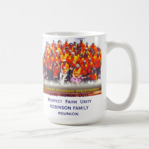 Caneca da reunião de família 2012 de Robinson