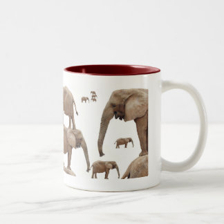 Caneca da reunião do elefante