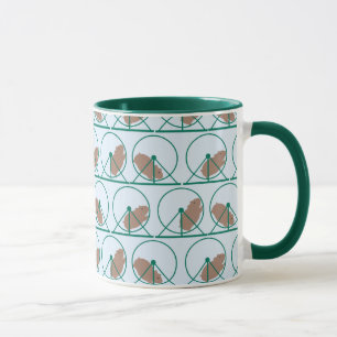 Caneca da roda do hamster (verde)