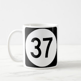 Caneca da rota 37 de NJ