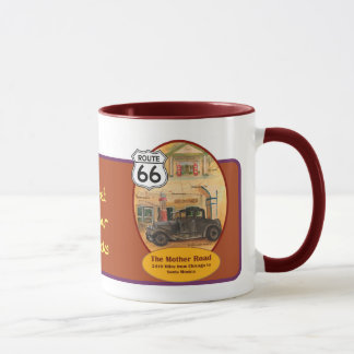 Caneca da rota 66