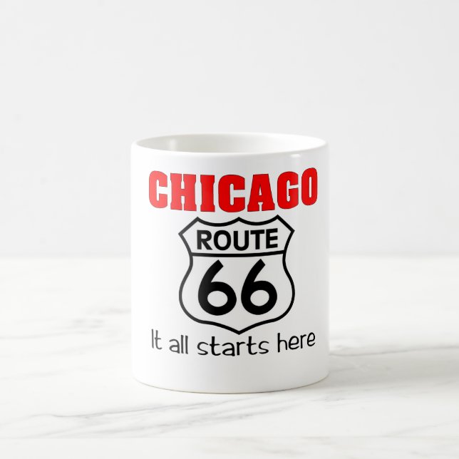 Caneca da rota 66 de Chicago (Centro)