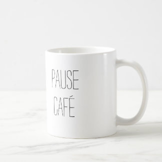 Caneca da ruptura de café