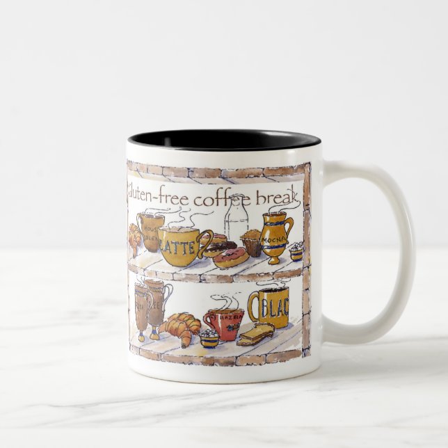 Caneca da ruptura de café de GF (Direita)