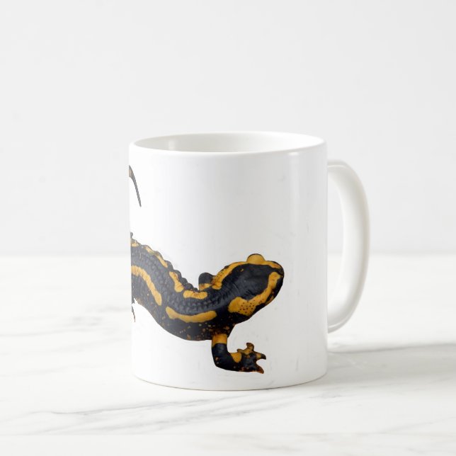 Caneca da salamandra de fogo (Frente Esquerda)